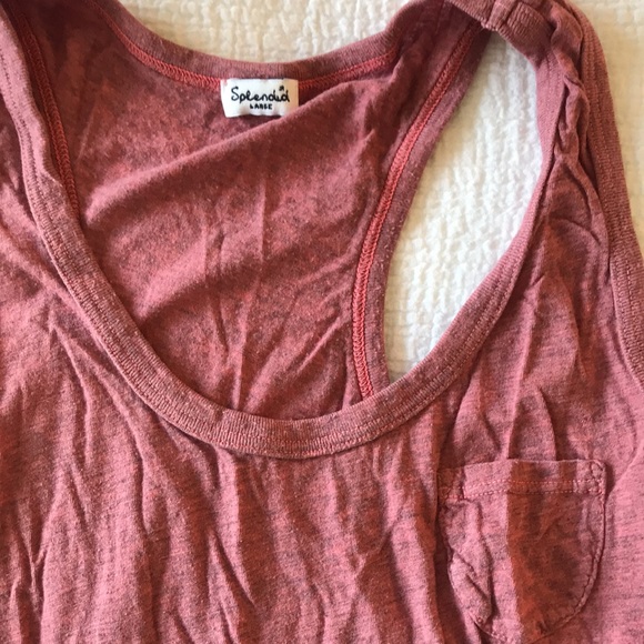 Splendid rust color racerback tank - Picture 2 of 2
